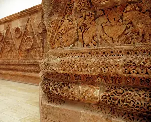 Fantastic: Mshatta Palace. 8th century. Facade. Detail