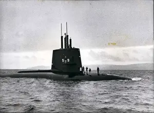 Periscopes: MSS Scorpion, submarine, in Scottish waters