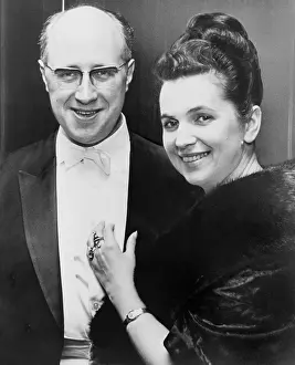 Vishnevskaya: Mstislav Rostropovich (1927-2007), with ?