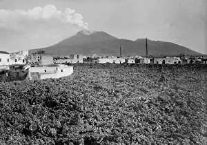 Tuff: Mt. Vesuvius, 1938