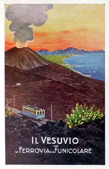 Funicular: Mt Vesuvius and Cook?s funicular railway