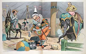 Ringmaster: A much-needed comedy element in the campaign of 1900