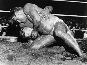 Sandor: Mud Wrestler Bhu Pinder (India) and