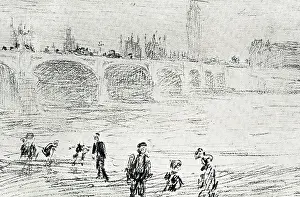 Mall: Mudlarks on the Thames Shore, London