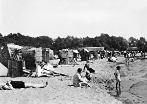 Mueggelsee: Mueggelsee beach