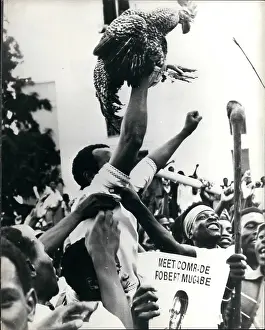 Mugabe: Mugabe supporters in Rhodesian elections