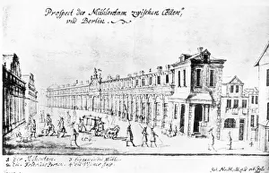Fischer: Muhlendamm in Berlin, 1690