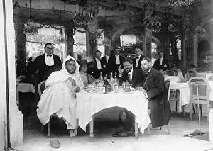 Imprisoned: Mulay Hafid visiting Paris, 1912