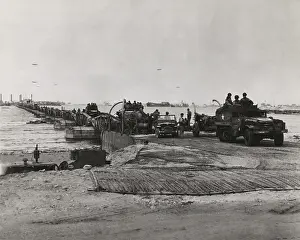 Caissons: Mulberry harbor developed for the D-Day invasion