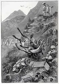 Tumbles: MULE/ACCIDENT/ANDES/1892