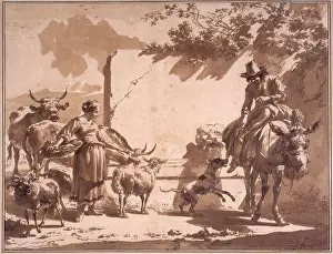 Mules: Mule-driver and shepherdess