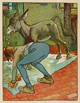 Produces: MULE PRODUCES COINS