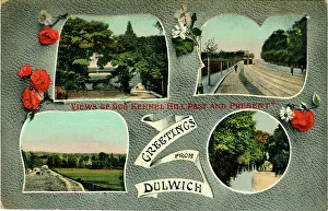 Dulwich: Mulitiview, Dulwich, Southwalk, England