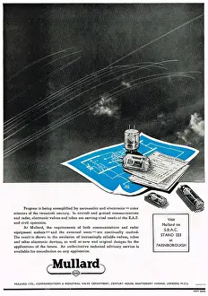 Mullard: Mullard Electronic Valves For Radar Equipment