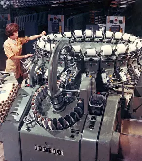 Automated: Muller Automatic Cone-winder