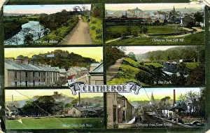 Clitheroe: Multi View, Clitheroe, Lancashire