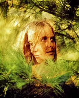 Jeopardy: Multiple Exposure of Young Blonde Woman's Face