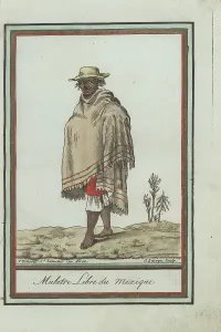 Multiracial: Multiracial Aztec freeman of ancient Mexico