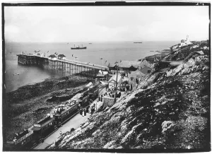 Mumbles: MUMBLES PIER - 1910