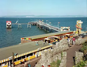 The J Salmon Image Archive: Mumbles, Swansea - Mumbles Pier