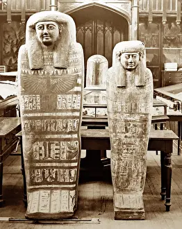 Mummies: Mummies in the Cairo Museum, Egypt, Victorian period