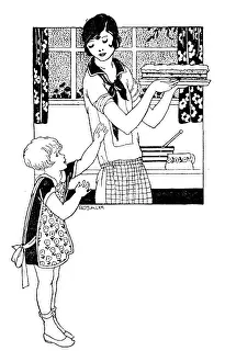 Bakes: MUMMY BAKES A CAKE 1926