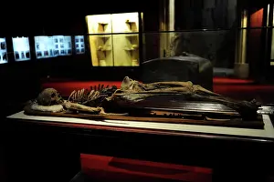 Mummy: Mummy of King Tabnit (about 500 BC)