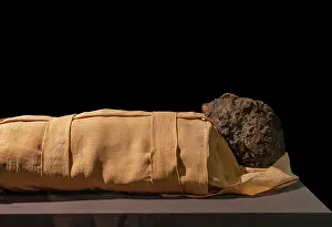 Shroud: Mummy, Luxor Museum, Egypt