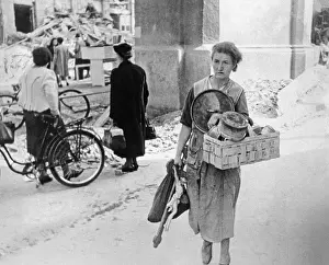 Consequences: Munich after an air raid, 1944