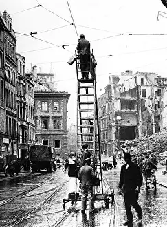 Theatinerstrasse: Munich Bomb Damage