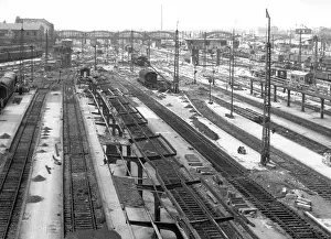 Cleared: The Munich Central Station after the end of the war, 1945