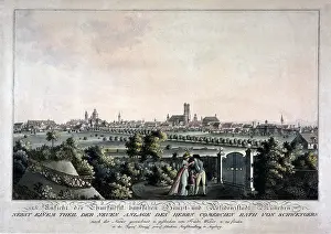Neuhausen: Munich city view