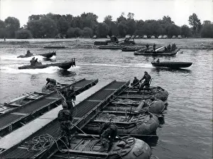 Donau: Munich Pioneers Teaching Battalion, postwar exercise
