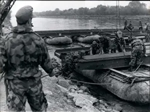 Donau: Munich Pioneers Teaching Battalion, postwar exercise