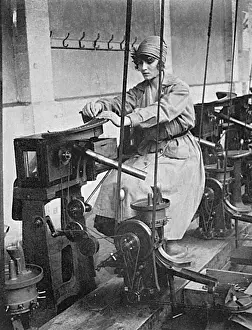 Munitionettes: A Munitionette, Munition worker, WW1