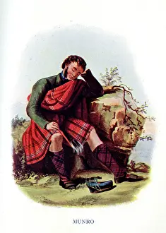 Munro: Munro, Traditional Scottish Clan Costume