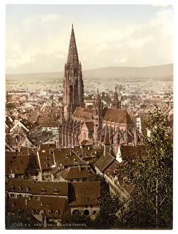 Freiburg: The Munster, Freiburg, Baden, Germany