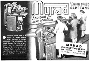 Murad: Murad Machine Tool Murad Capstan Lathes