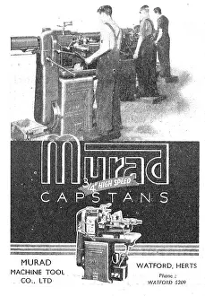 Murad: Murad Machine Tools Murad Capstan Lathe