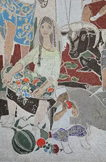 Heller: Mural, Cafe Moskau, Berlin, Germany