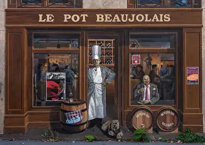 Bocuse: Mural, Lyon, France
