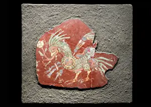 Teotihuacan: Mural, Museo Nacional de Antropologia, Mexico City, Mexico
