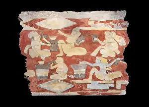 Drinker: Mural, Museo Nacional de Antropologia, Mexico City, Mexico