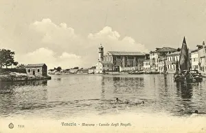 Canale: Murano, Venice, Italy