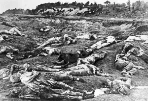 Corpses: Murder of hostage at Tukum, 1919