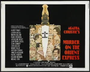 British Quad: Murder On The Orient Express (1974)