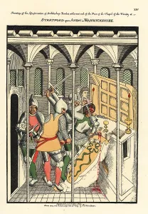 Brito: The murder of St. Thomas a Becket at Canterbury Cathedral