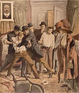 Garcon: MURDERERS ARRESTED/1910