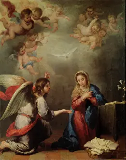 Bartolome: Murillo, Bartolome Esteban, The Annunciation