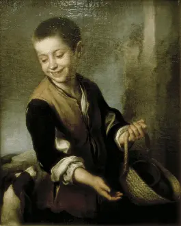 Esteban: MURILLO, Bartolome Esteban, Boy with a Dog